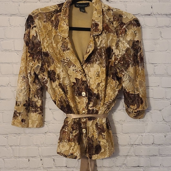 INC International Concepts Tops - Floral blouse